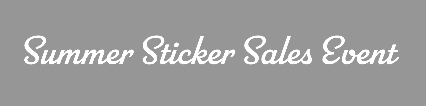 Kia Summer Sticker Sales Event