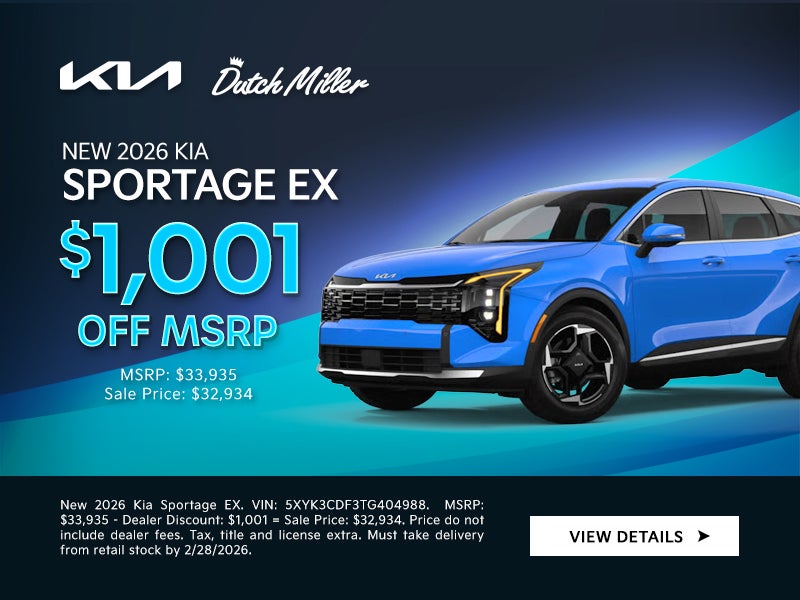 2026 Kia Sportage EX