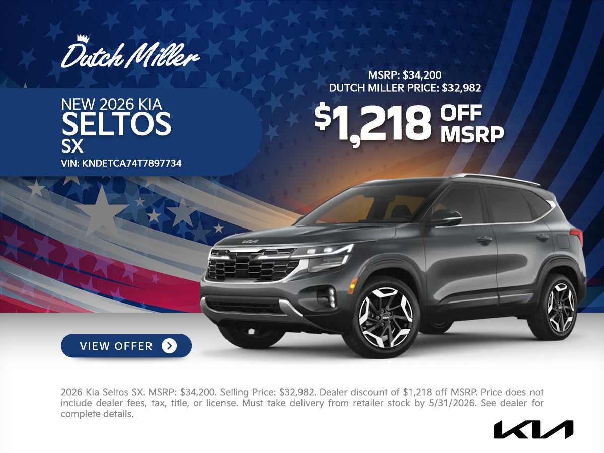New 2026 Kia Seltos SX 