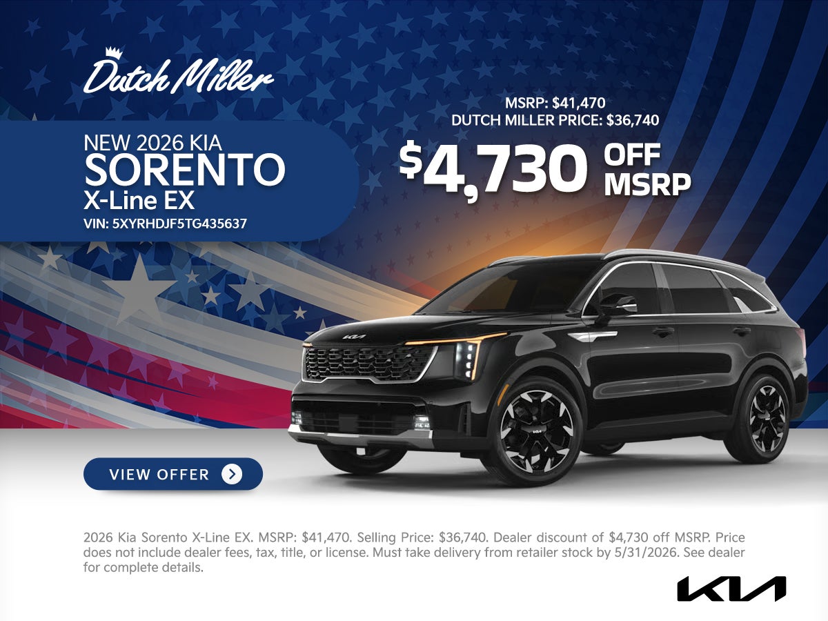 New 2026 Kia Sorento X-Line EX 