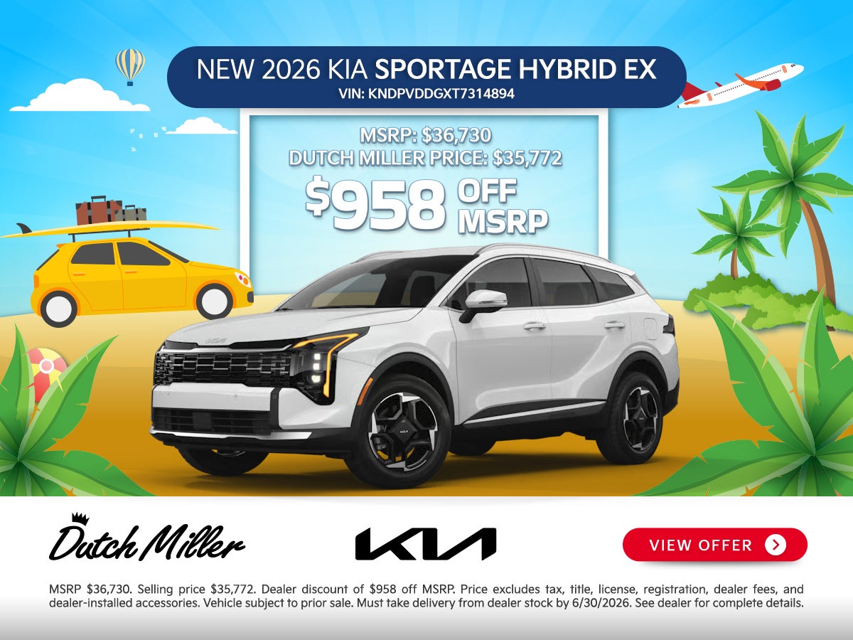 New 2026 Kia Sportage Hybrid EX