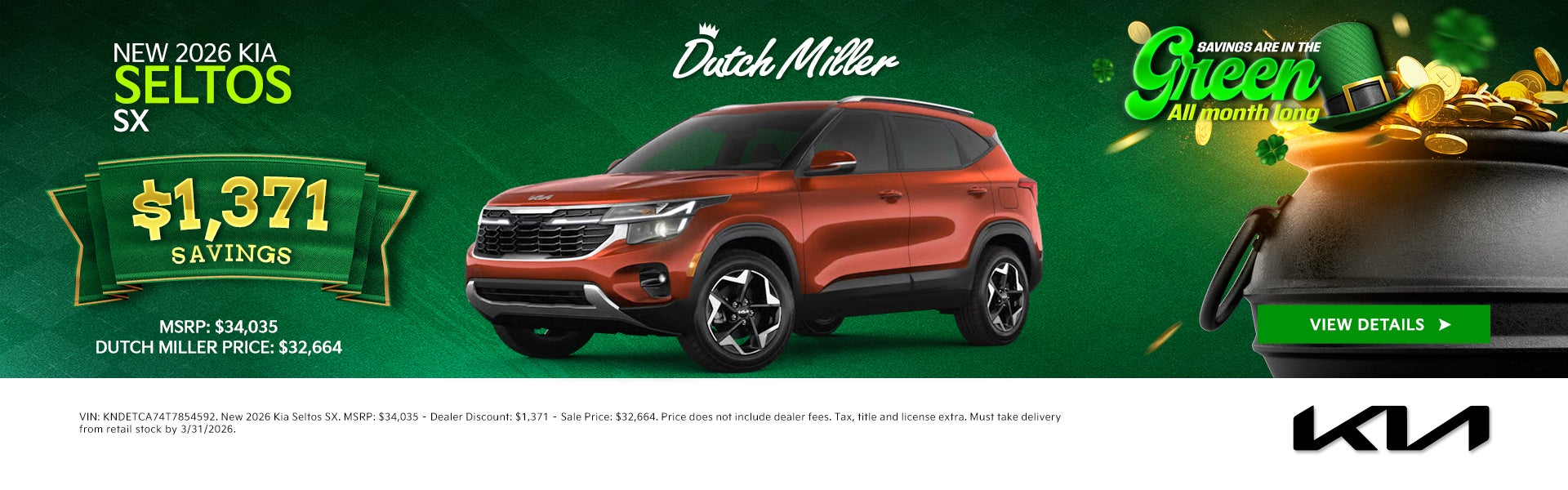 New 2026 Kia Seltos SX