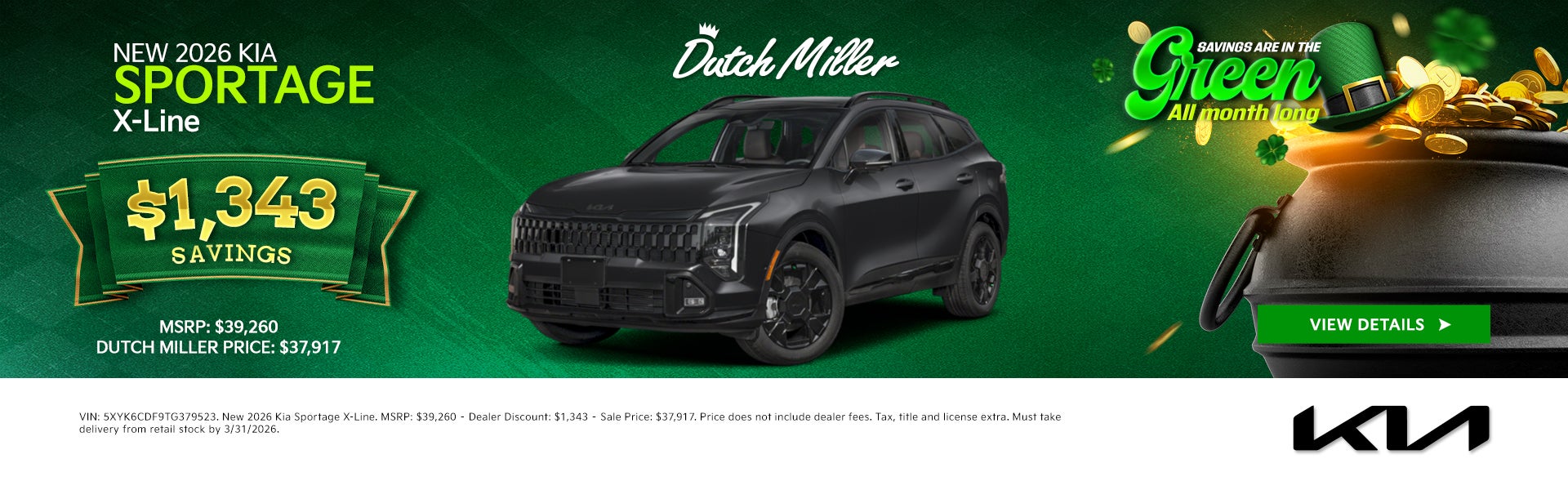 New 2026 Kia Sportage X-Line