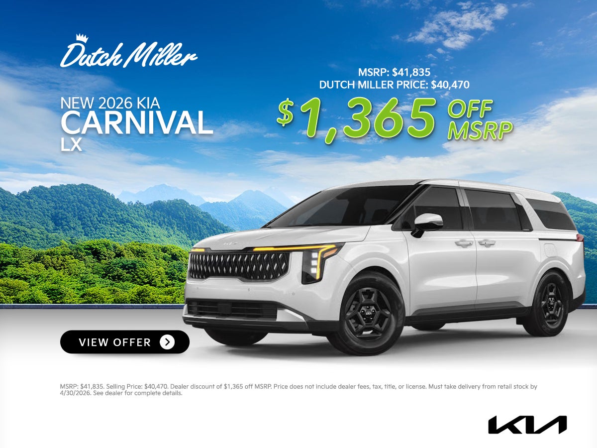 New 2026 Kia Carnival LX