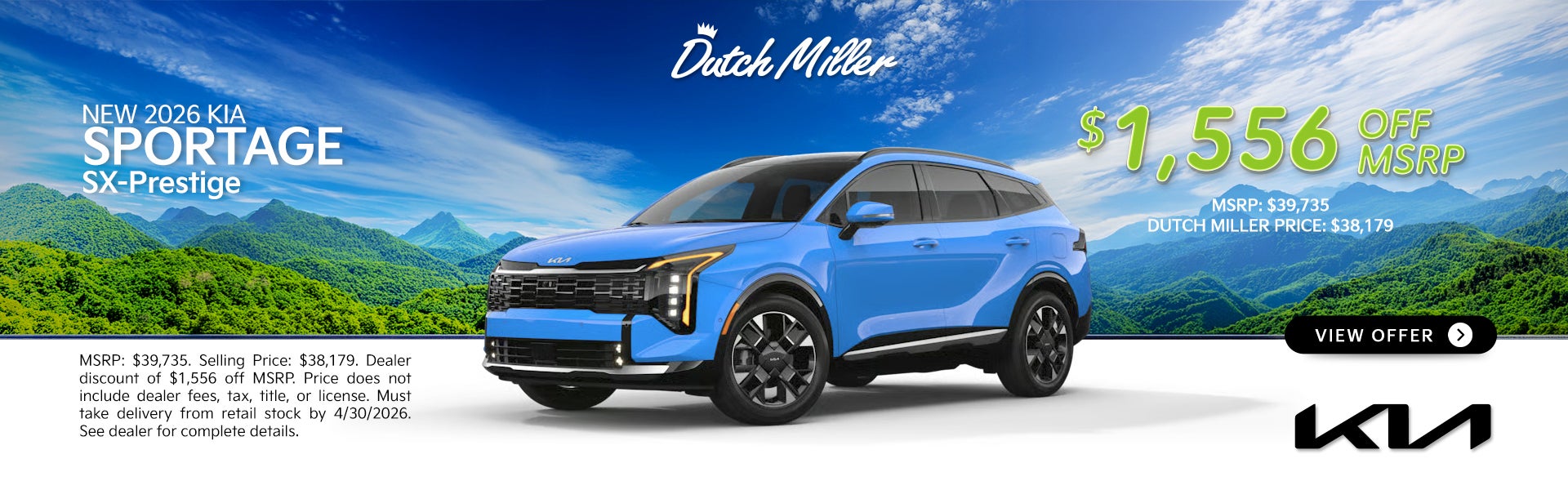 New 2026 Kia Sportage SX-Prestige