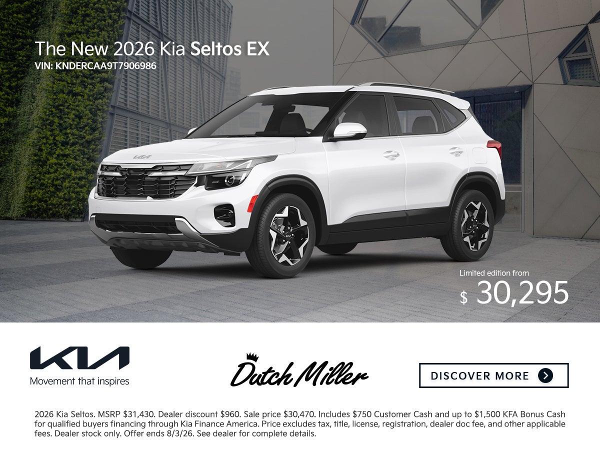 New 2026 Kia Seltos EX