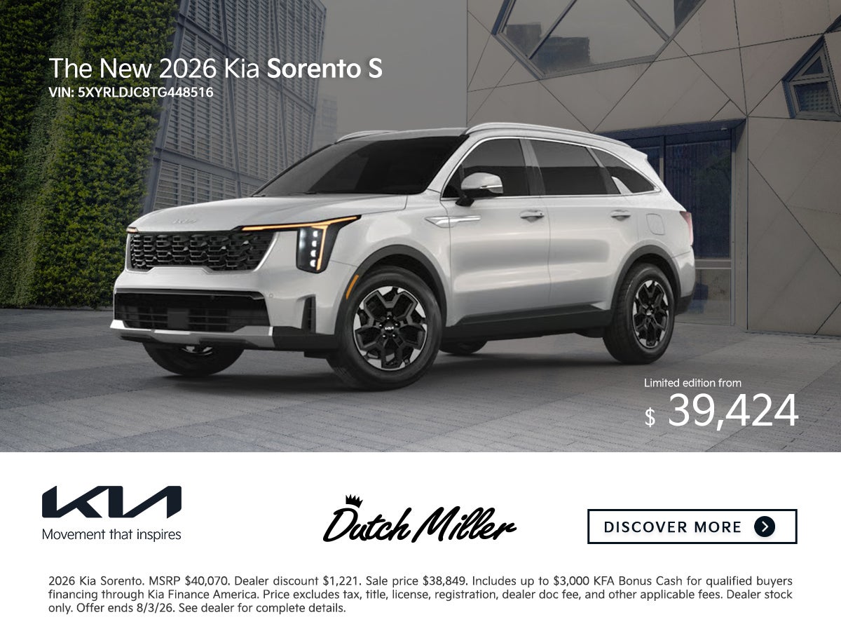 New 2026 Kia Sorento S