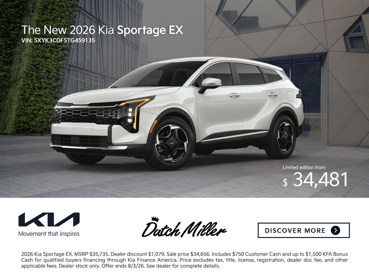 New 2026 Kia Sportage EX