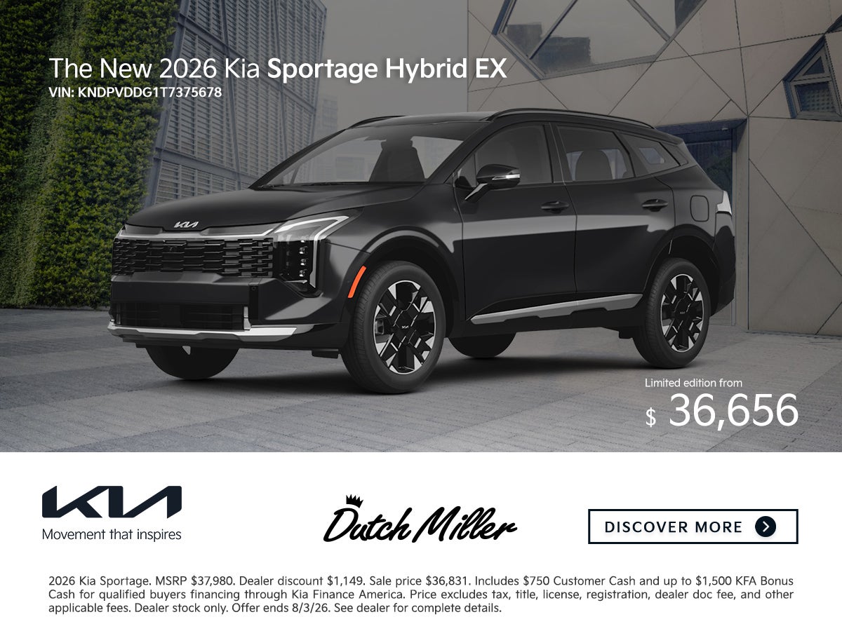New 2026 Kia Sportage Hybrid EX