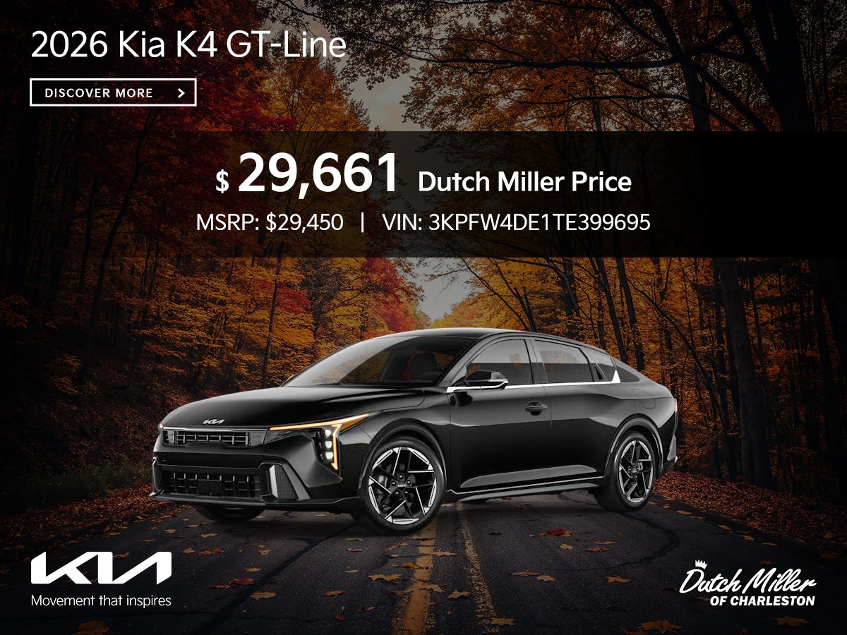 New 2026 KIA K4 GT-LINE
