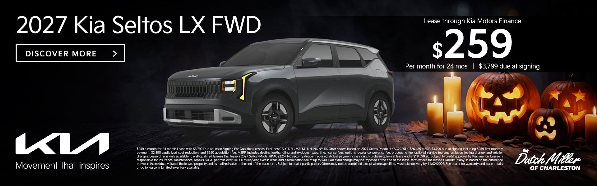 NEW 2027 Kia SELTOS LX FWD