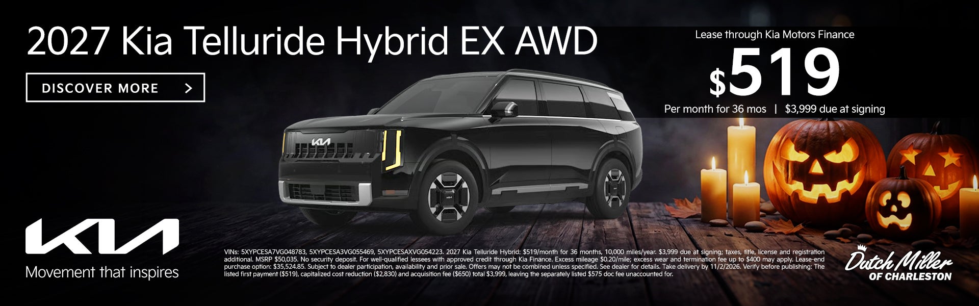 2027 Kia Telluride Hybrid EX 