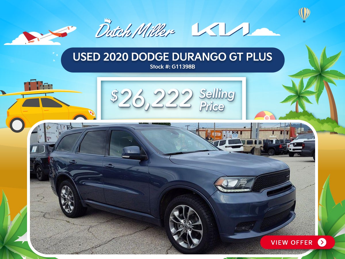Used 2020 Dodge Durango GT Plus