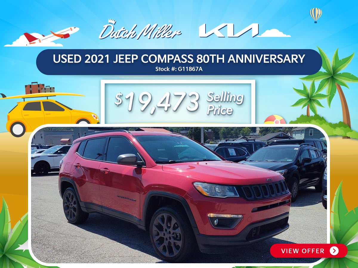 Used 2021 Jeep Compass 80th Anniversary